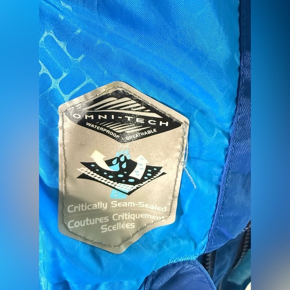 Columbia Men's Blue and Gray Performance Jacket - Picture 4 of 7